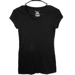 Solid Black Tee